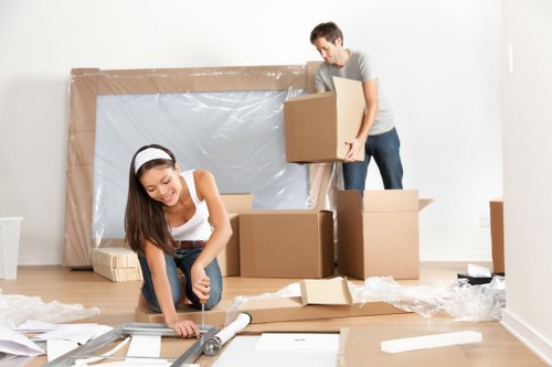 Movers Barnet team promoting ethical labour practices