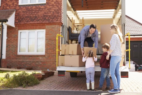 Movers Barnet team preparing a careful home relocation