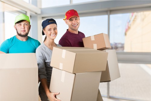 Experienced Barnet movers organizing a smooth transition