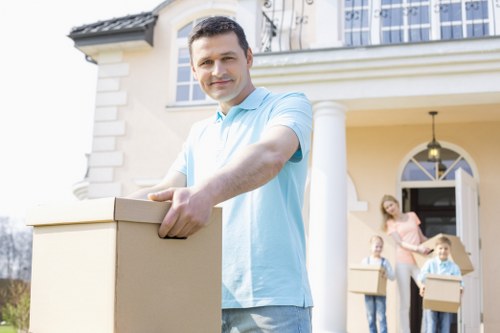 Movers team preparing safely for a relocation job