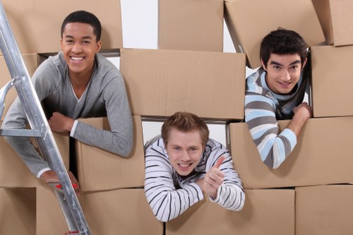 Professional moving service planning a Barnet relocation
