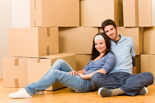 Moving day logistics for a Barnet property transfer