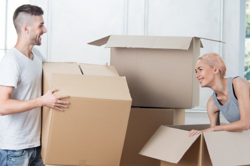 Secure transport of office technology during a Barnet relocation