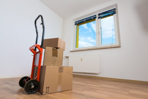 Local movers handling household items with care in Barnet