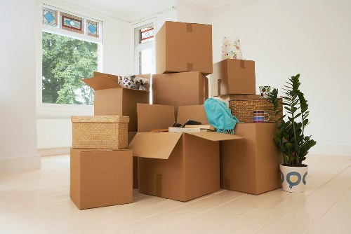 Packing and loading items into a removal van in Barnet